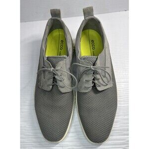 Ecco Men’s St.1 Hybrid Lite Mesh Summer Derby Oxford Shoes Gray US 11-11.5/45